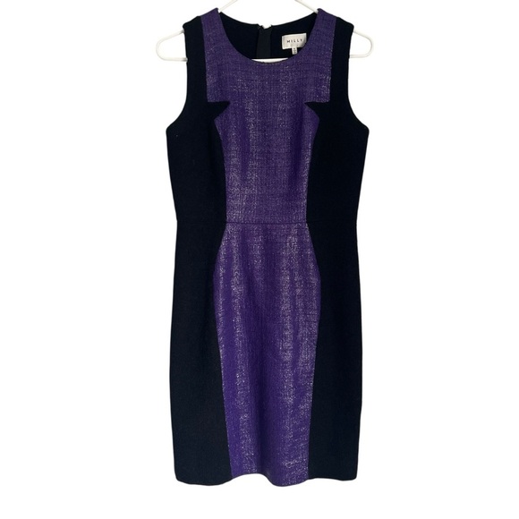 Milly colorblock wool sheath dress - Picture 9 of 12